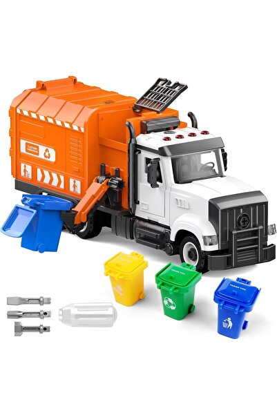 ctoy Işıklı Sesli Sök Tak Oyuncak Çöp Kamyonu YW9083A