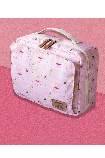 SUNSHINE Pink Patterned Baby Diaper Care Bag Baby Organizer
