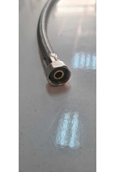 Safak Flex 3/8 - 3/8 50cm Çelik Örgülü Hortum, Klozet, Taharet Bağlantı Hortu...