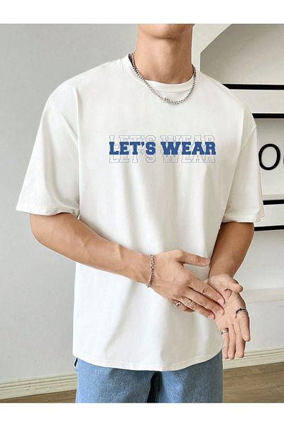 Let's Wear Ανδρικό μπλουζάκι με στάμπα