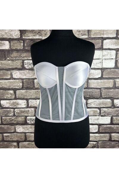 Metay Design الموديل الثالث مشد بوستير رمادي