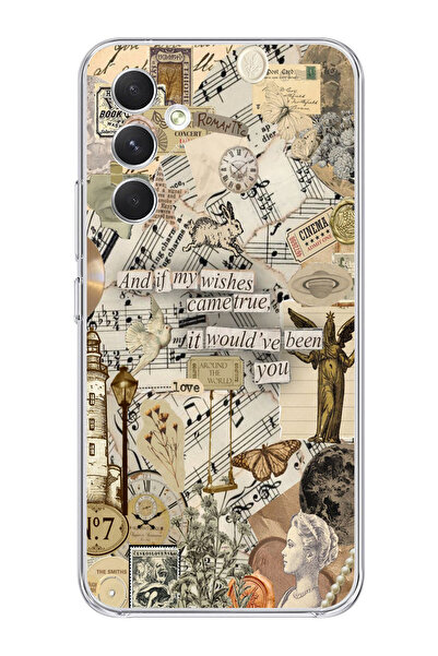 moonset Samsung Galaxy A34 Uyumlu Wishes Came True Tasarımlı Baskılı Şeffaf T...