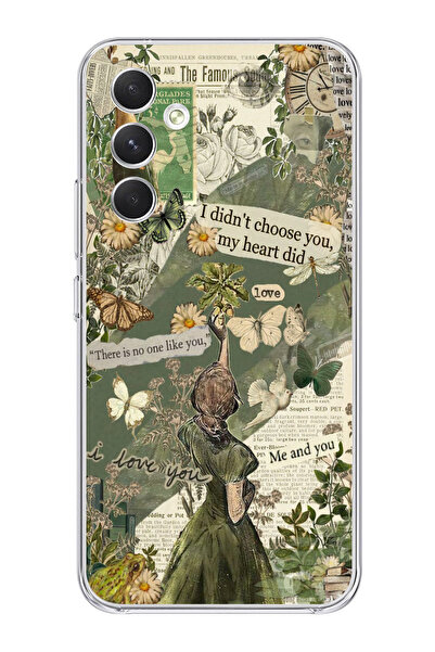 moonset Samsung Galaxy S24 Plus Uyumlu My Heart Did Tasarımlı Baskılı Şeffaf ...