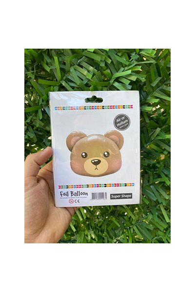 MFM Bear Head Patterned Follyo Balloon