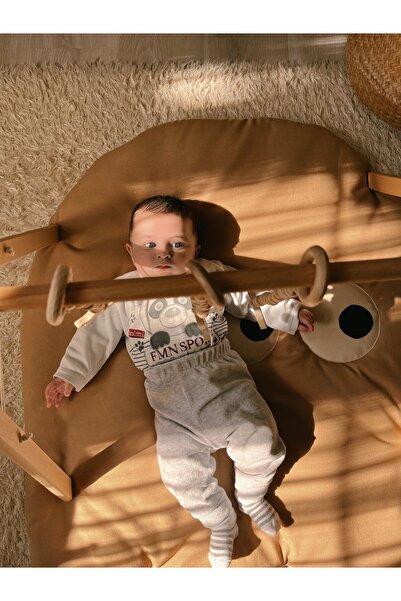 DERY BABY BEİGE OYUN HALISI(100*85)+AKTİVİTE MERKEZİ(BABY GYM)