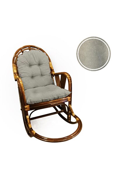 enesmefrusat 4'lü Bambu Ve Bahçe Sandalyeleri Için Sırt Ve Oturma Minderi Takımı