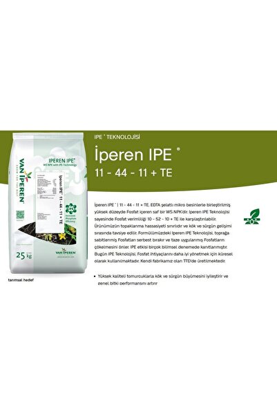 Van Iperen Npk 11 - 40 - 11 2 Mgo Te Ipe 25 Kg