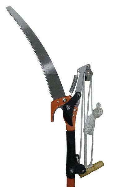 Yıldırım High Branch Cutting Saw 3 meter Handle Metal Pruning Shears Vineyard Shears Crown Shears