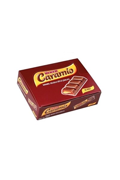 Ülker Caramio Karamel Dolgulu Sütlü Çikolata 24'lü X 7 gr