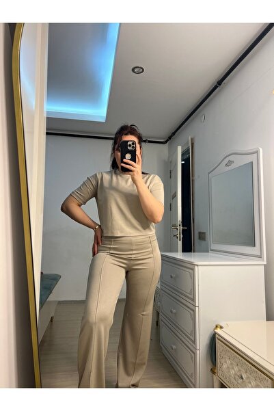 NESLİHAN KOCA بدلة رياضية نسائية آسيوية موديل CROP