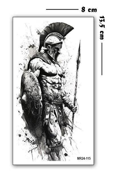 Jet Online Savaşçı Gladyatör Geçici Dövme