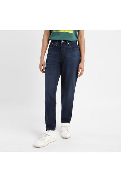 Levi's Women's Blue Mom High Waist Jeans