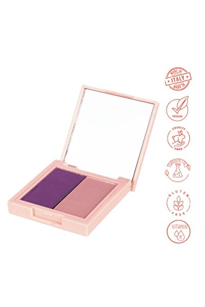 Dora Joy İkili Göz Farı 06 Passionate Duo Eyeshadow Vegan E Vitaminli