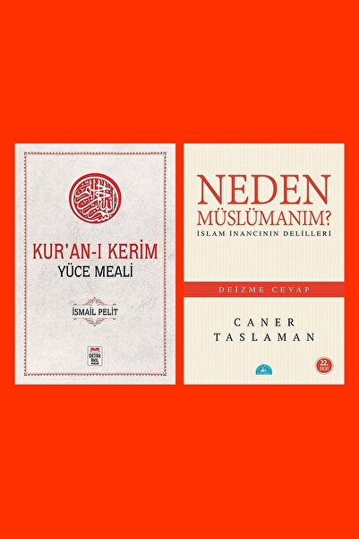 ORTAK AKIL YAYINLARI Kur’an-ı Kerim Yüce Meali / Neden Müslümanım? (2 Kitap Set)