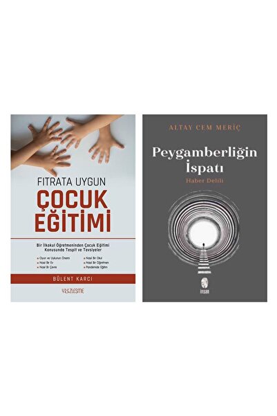 Yüzleşme Yayınları Fıtrata Uygun Çocuk Eğitimi / Peygamberliğin Ispatı Altay Cem Meriç (2 Kitap Set)