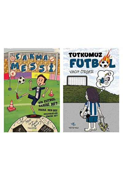 hayykitap Çakma Messi / Tutkumuz Futbol (2 Kitap Set)