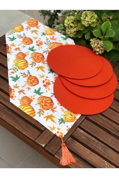 Çengelli İğne Alb Pumpkin Runner + Set 4 Supla portocalii