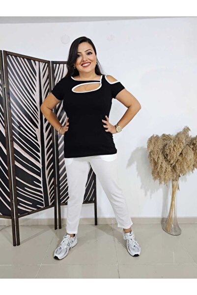 Melis Designer Plus Size Flare Blouse - Relaxed Fit