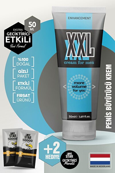 Love Star Avrupa'nın En Penis Büyütücülü Ve Geciktirmeye Yardımcı Kremi 50ml ...
