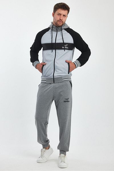 ESPİNA Hooded Men's Sports Tracksuit Set