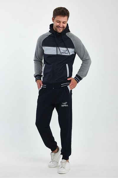 ESPİNA Hooded Men's Sports Tracksuit Set