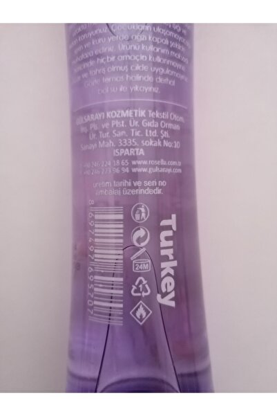ROSELLA Kuyucak Lavanta Kolonyası – 240 ml