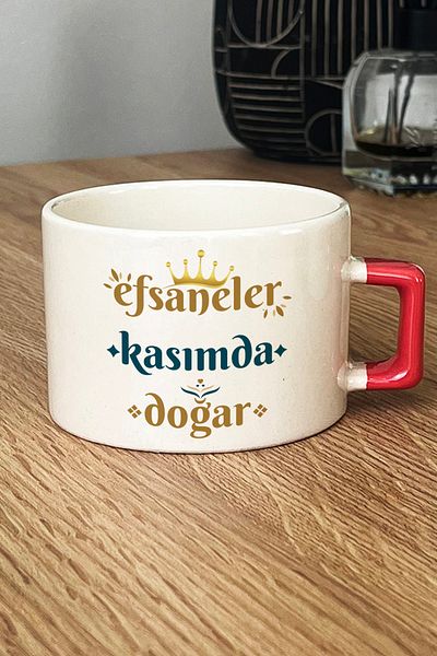 Hedizu Legends Are Born in November Luxury Cup Orange Scorpio Sign Birthday Gift