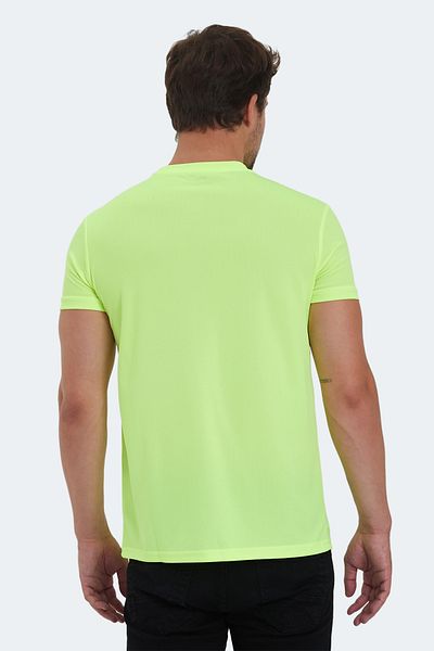 Slazenger Ανδρικό μπλουζάκι Neon Yellow - OMAR KTN