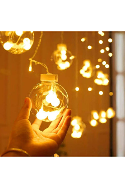 Led Dekoratif Perdelik Peri Led Aydınlatma Gün Işığı Dekor Mekan Süsleme Ev R...