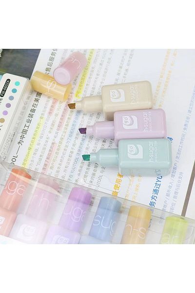 Bold Grup Nail Polish Highlighter Set 6 Colors