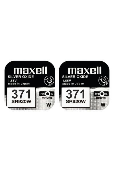 Genel Markalar 371 Sr920sw 1.55v Saat Pili %100 Orijinal 2 Adet