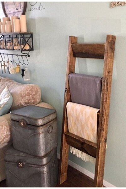 Genel Markalar Masif Ağaç Ceviz Rengi 120 X 50 Cm Havluluk