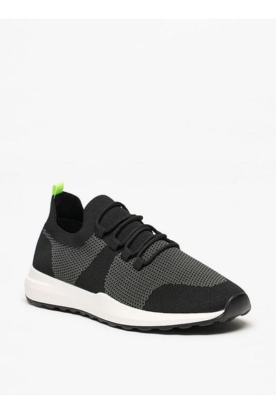 LBL by Shoexpress Textured Slip-On Low Ankle Sneakers