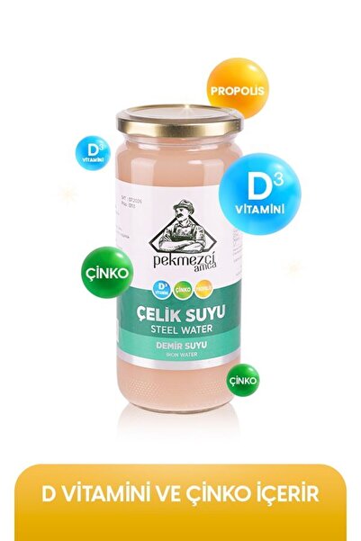 Pekmezciamca Çelik Suyu (D3 vitamini Çinko Propolis ilaveli) 500 ml