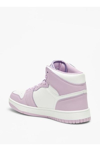 Oaklan by Shoexpress Colourblock High Top Sneakers with Lace-Up Closure