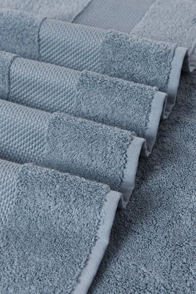 AİRYCOT Темно-зелений 50x90 Набір з 4 рушників для обличчя