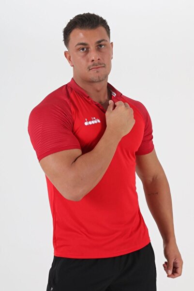 Diadora Premium Camping T-Shirt Red