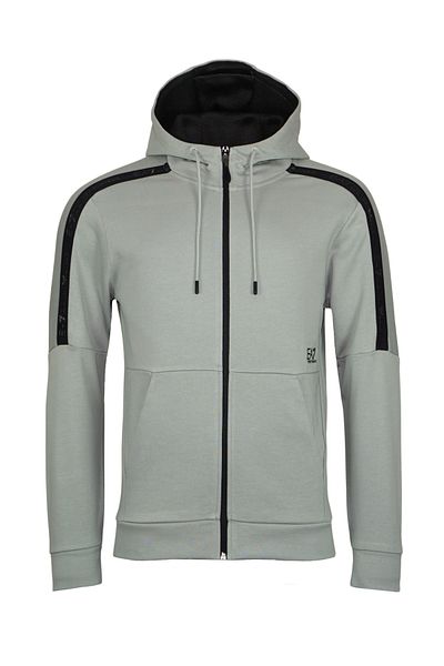 EA7 Jacke Logo Series Kapuzensweatjacke
