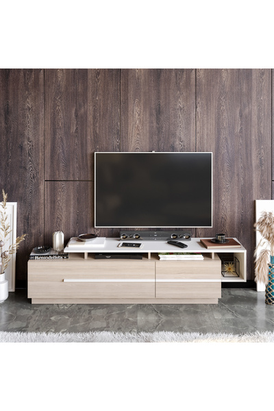 Decorotika PİA TV ÜNİTESİ CORDOBA BEYAZ