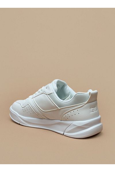 LBL by Shoexpress Solid Low Ankle Sneakers with Lace-Up Closure