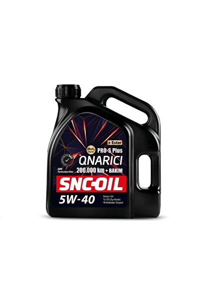 snc Icon Group - SNC-OIL 200.000 Km + Bakım Pro-S Plus Onarıcı 5W-40 Motor Yağı (4 Litre)