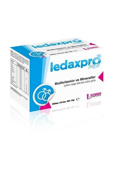 LedaPharma Ledaxpro Men's 30 Sachets - Comfortable Cut
