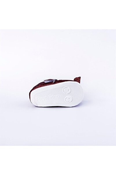 First Step Red Glitter Booties