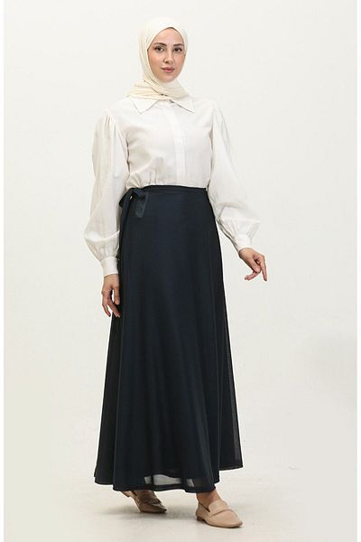 Gelince Afra Mevlana Prayer Skirt - Waist Tied, Model 1046