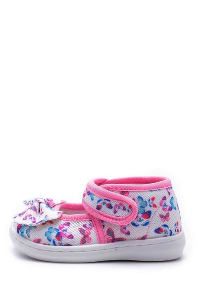 First Step Bowknot Kids Linen Shoes-f-472