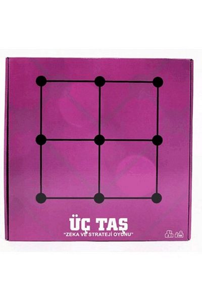 PERİBOİA Wooden Three Stone Intelligence Game