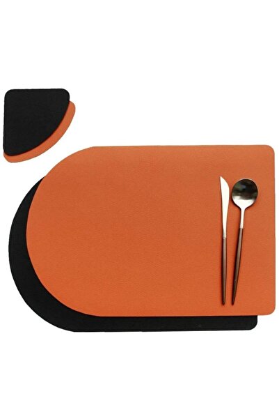 Yumak Dekor Grup Американський сервіс - шкіряний тарілка кольорова 12 штук ко...