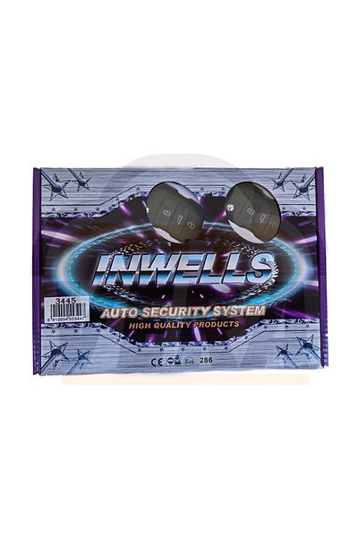 Inwells إنويلز 3445 12 فولت إنذار سيارة مفتاح جديد مع جهاز التحكم عن بعد Switchblade
