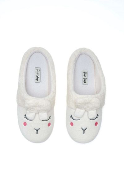 First Step Wool Lamb Mother Slippers and Baby Slippers (Slippers and Slippers are sold separately)
