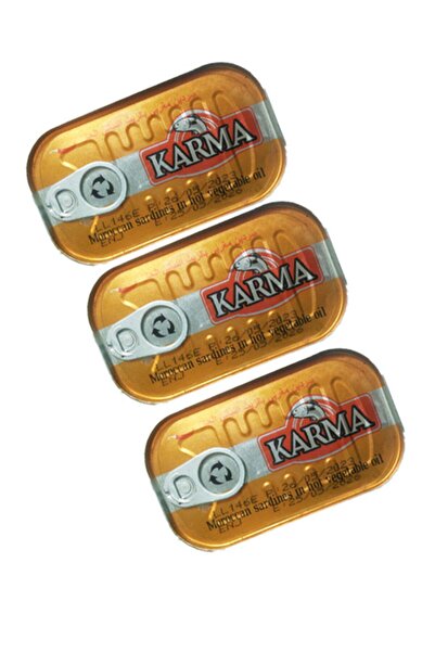 Karma SARDİNES 125 gr X 3 ADET
